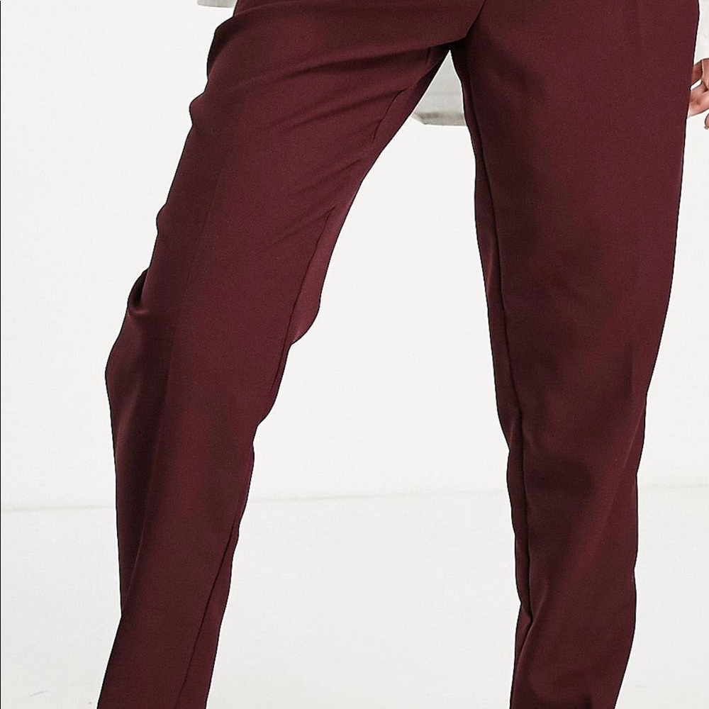 Maternity over the bump tailored pants